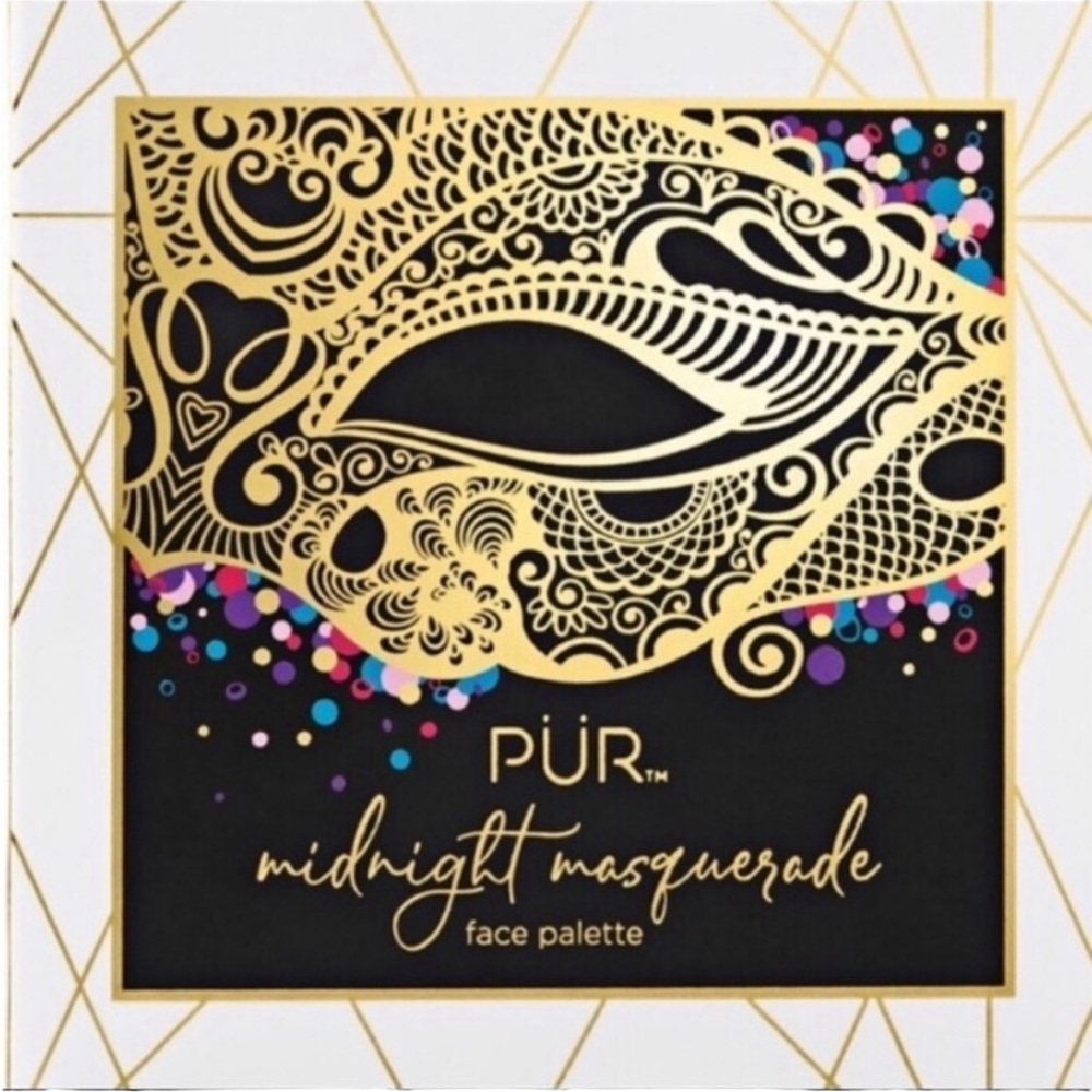 PUR Midnight Masquerade Limited Edition Face Palette Eyeshadow Blush Highlighter